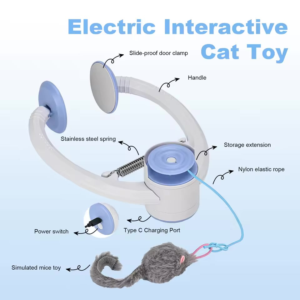 Furry Friends Spin & Chase Cat Toy