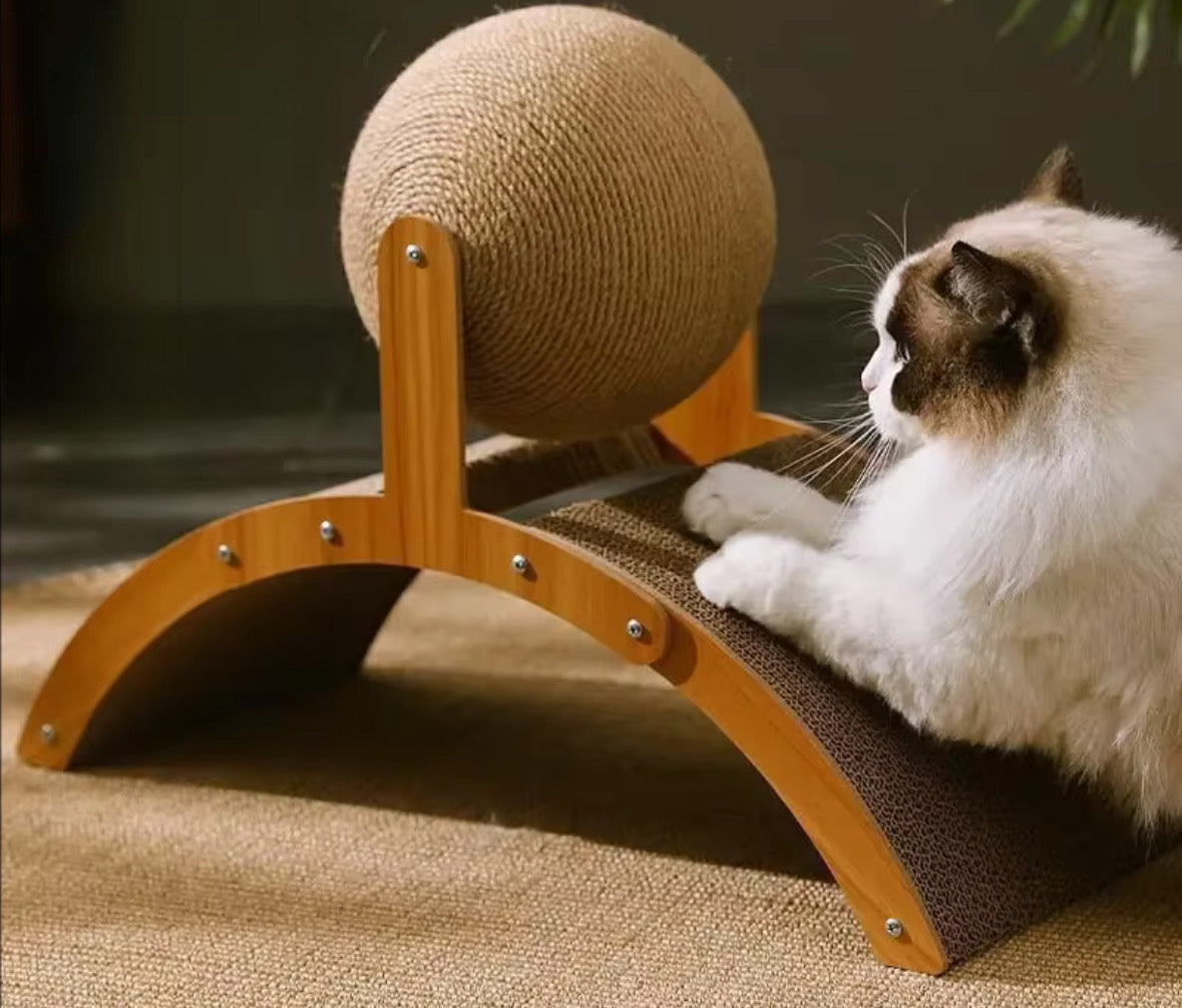 The PawPlay Lounge Scratcher™